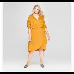 NEW! Medium A New Day knit wrap dress from Target